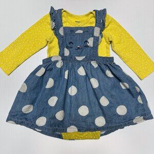 Baby girls 9 month Carter's cat outfit